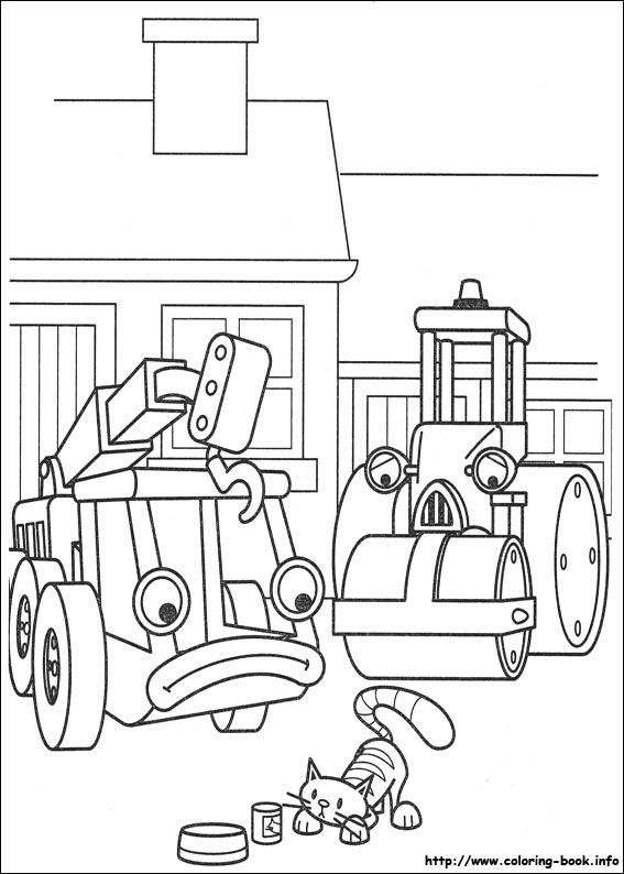 Bob the Builder coloring picture